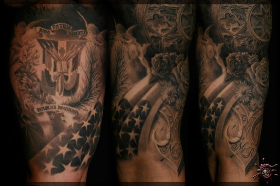 Tattoos - Anthony's half sleeve - 50978